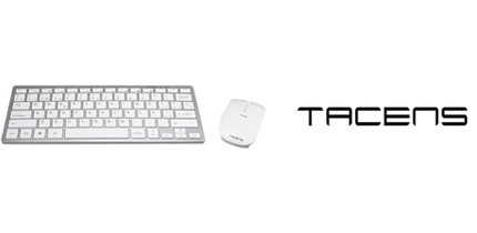 TECLADO TACENS + MOUSE LEVIS USB PLATA INALAM [Asignado: 65828]