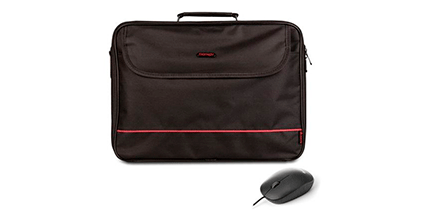 MALETIN PORTATIL 15.6 + RATON CON CABLE [Asignado: 66025]