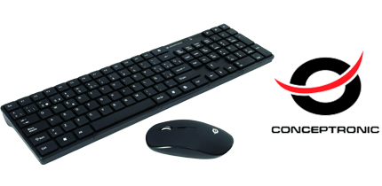 TECLADO CONCEPTRONIC +MOUSE INALAMB ORAZIO TECLADO CONCEPTRONIC +MOUSE INALAMB ORAZIO
