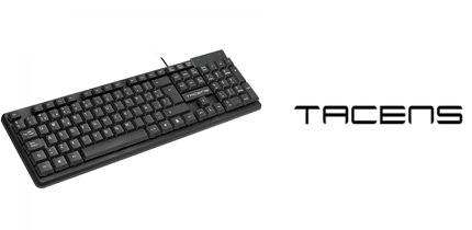 TECLADO TACENS ANIMA AK0 USB NEGRO