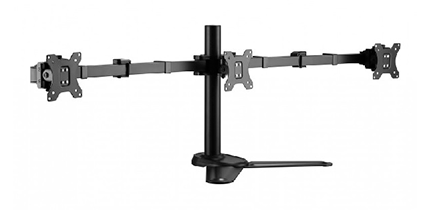 SOPORTE DE 3 PANTALLAS PEANA - click para más información SOPORTE DE 3 PANTALLAS PEANA