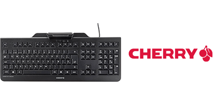 TPV TECLADO CHERRY KC1000SC LECTOR DNI BLANCO - click para más información TPV TECLADO CHERRY KC1000SC LECTOR DNI BLANCO