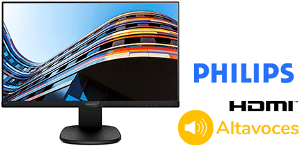 MONITOR 24 PHILIPS 243S7 FULLHD VGA+HDMI+DP - click para más información MONITOR 24 PHILIPS 243S7 FULLHD VGA+HDMI+DP