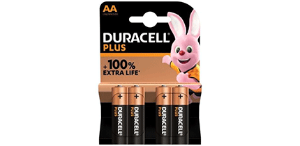 PILAS 4 DURACELL AA EXTRA LIFE ALCALINA - click para más información PILAS 4 DURACELL AA EXTRA LIFE ALCALINA