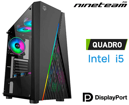ORDENADOR NINETEAM HYBRID QUADRO M4000 8GB I5/16GB/ SSD 240GB/WINDOWS 11 HOME LEGAL ORDENADOR NINETEAM HYBRID QUADRO M4000 8GB I5/16GB/ SSD 240GB/WINDOWS 11 HOME LEGAL