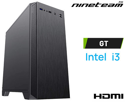 ORDENADOR NINETEAM ONE NVIDIA GT 730 I3/8GB/ SSD 240GB/WINDOWS 11 HOME LEGAL ORDENADOR NINETEAM ONE NVIDIA GT 730 I3/8GB/ SSD 240GB/WINDOWS 11 HOME LEGAL