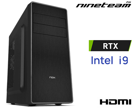 ORDENADOR NINETEAM CAD ZPECTRAL I9 CON NVIDIA RTX 4070 12GB I9/128GB/ SSD 1.92TB/LINUX ORDENADOR NINETEAM CAD ZPECTRAL I9 CON NVIDIA RTX 4070 12GB I9/128GB/ SSD 1.92TB/LINUX