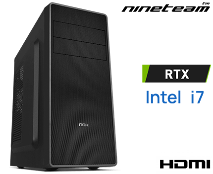 ORDENADOR NINETEAM CAD ¡7 ZPECTRAL CON NVIDIA RTX 5070 12GB I7/32GB/ SSD 480GB/LINUX ORDENADOR NINETEAM CAD ¡7 ZPECTRAL CON NVIDIA RTX 5070 12GB I7/32GB/ SSD 480GB/LINUX